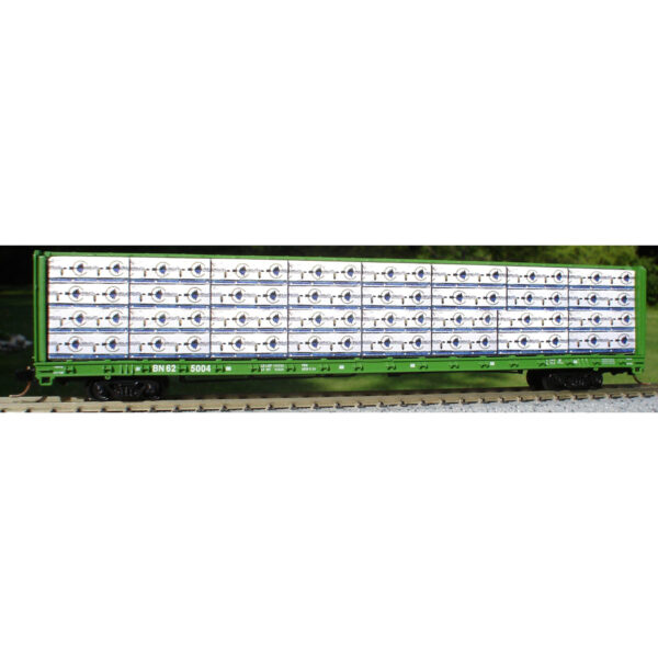 Columbus Trainmaster HO Scale Centerbeam Lumber Load Cheslatta Forest Products