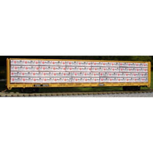 Columbus Trainmaster HO Centerbeam Lumber Load Hampton