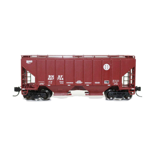 Fox Valley Models N 3000 2-Bay Covered Hopper BNSF "Circle Cross"