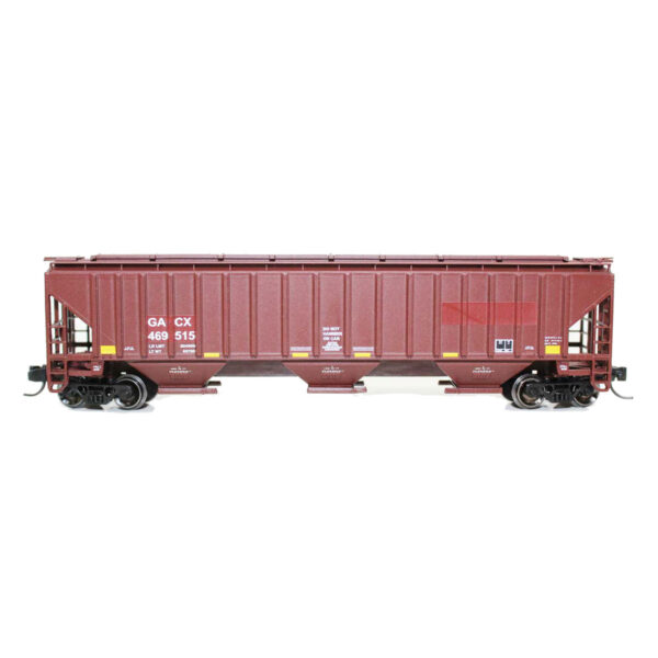 Fox Valley Models N PS 4750 3-Bay Covered Hopper GACX "Brown"