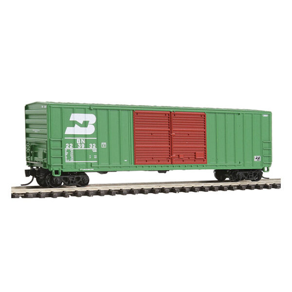 Fox Valley Models N FMC 5283 Double-Door Box Car Burlington Northern "Red Doors"
