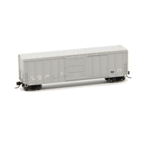 Fox Valley Models N PS 5344 Single-Door Box Car Illinois Central "Gray, No Logo"