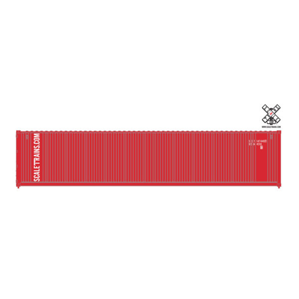 Scale Trains HO 40’ Square Corrugation Container Scaletrains.com