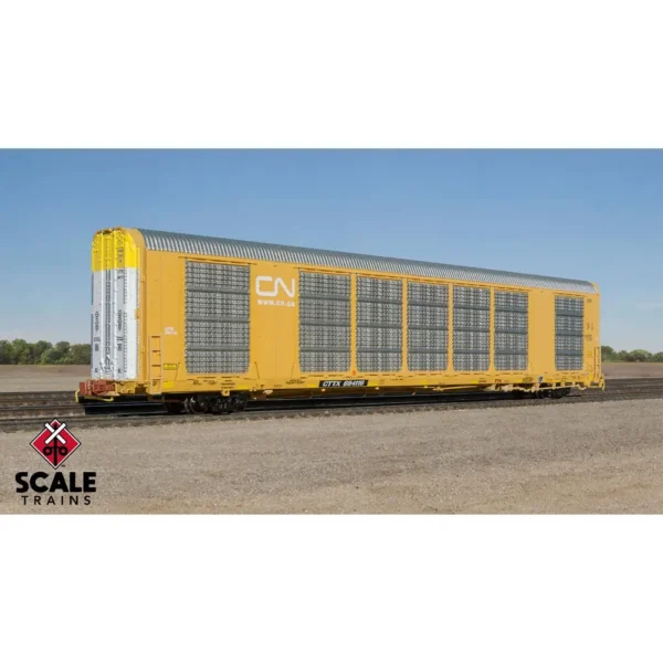 Scale Trains N Rivet Counter Gunderson Multi Max Autorack Canadian National "White Logo CTTX"