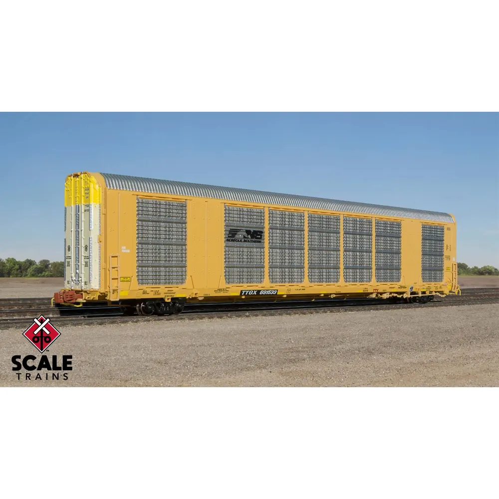 ScaleTrains N Rivet Counter Gunderson Multi Max Autorack Norfolk Southern "Horsehead, TTGX"