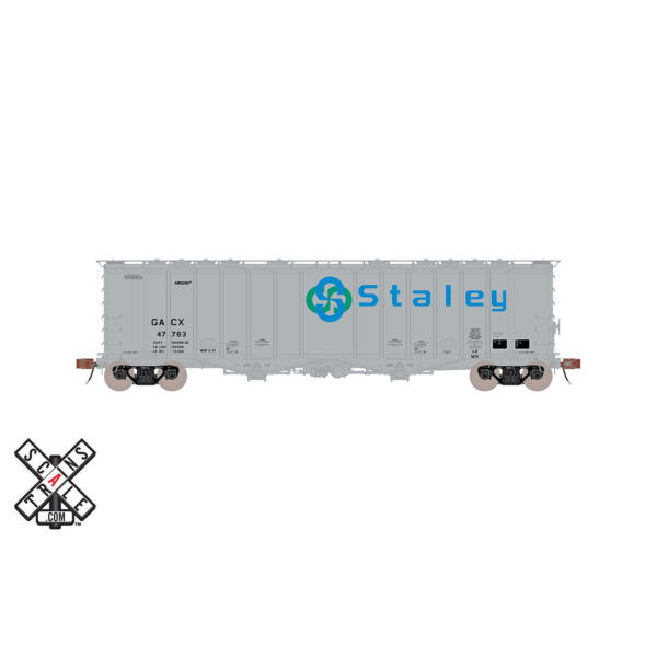 Scale Trains HO Rivet Counter GATC 4180 Airslide Covered Hopper Staley "Color Logo"