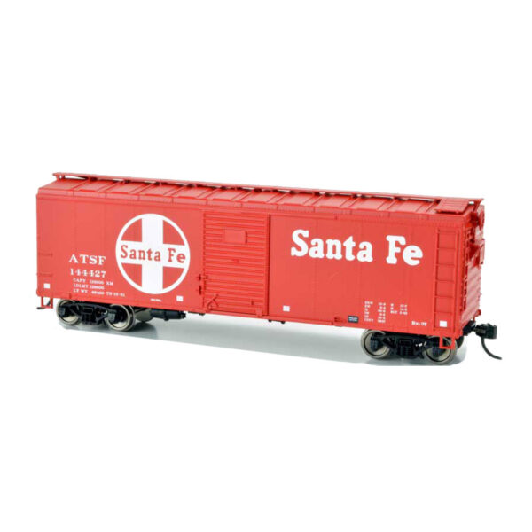 Bowser HO 40' Single Door Box Car Santa Fe