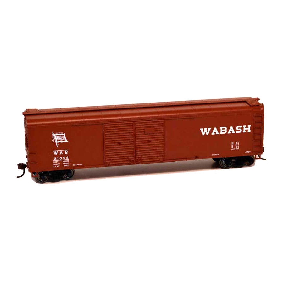 Bowser HO 50' X32 Double Door Box Car Wabash
