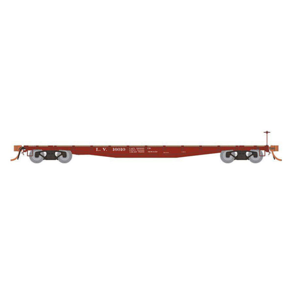 Rapido HO 50' F30a Flat Car Lehigh Valley