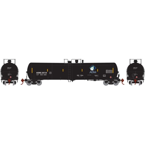 Athearn HO 30,000 Gallon Tank Car ADM "Leaf"