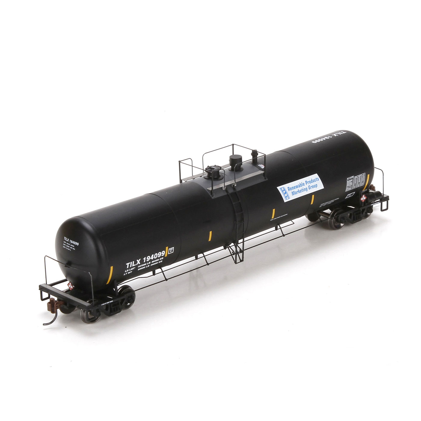 Athearn HO 30,000 Gallon Tank Car Renewable Products Marketing "TILX" - Image 2