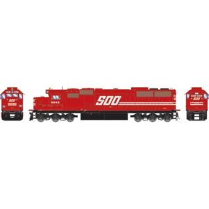Athearn HO SD60 Soo Line "Red" w/ DCC & Sound