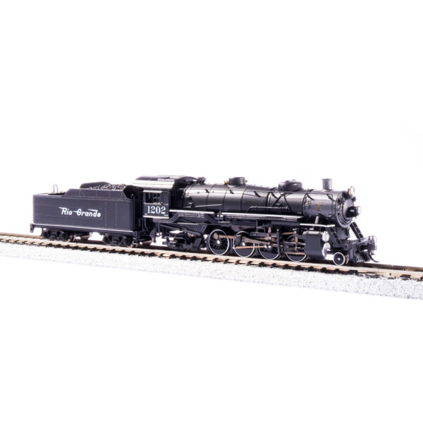 Broadway Limited Paragon 4 N 2-8-2 Light Mikado Steam Locomotive Denver & Rio Grande w/ DCC & Sound