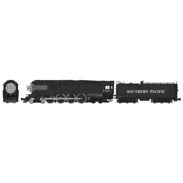 Kato N GS-4 Southern Pacific "Post War, Black" w/ DCC