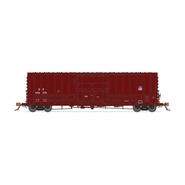Rapido HO 50' PC&F B-100 Plug Door Box Car Union Pacific "SP Reporting Mark"