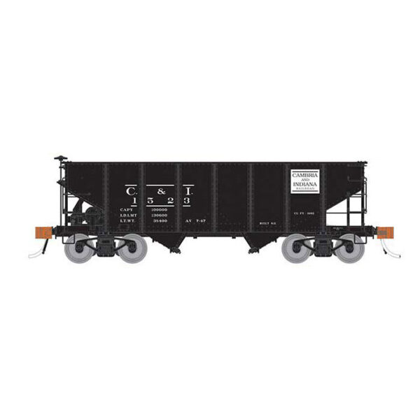 Rapido HO GLa 2 Bay Hopper Cambria & Indiana