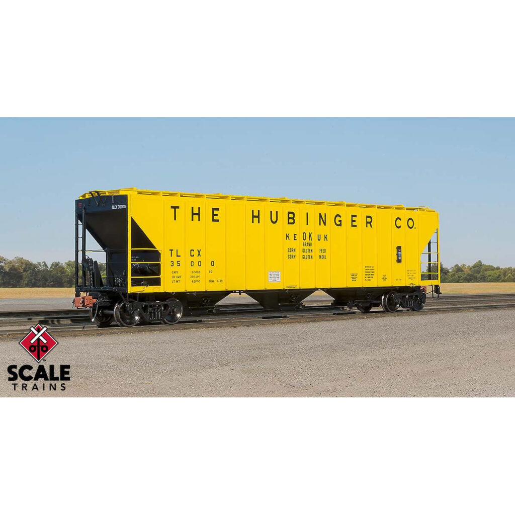 Scale Trains HO Rivet Counter PS2 4785 Covered Hopper Hubinger "TLCX
