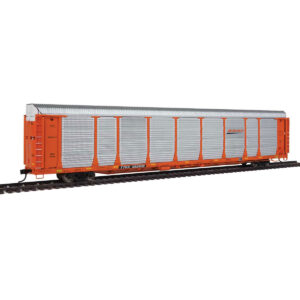 Walthers Proto HO Bi-Level Auto Rack BNSF "Orange"