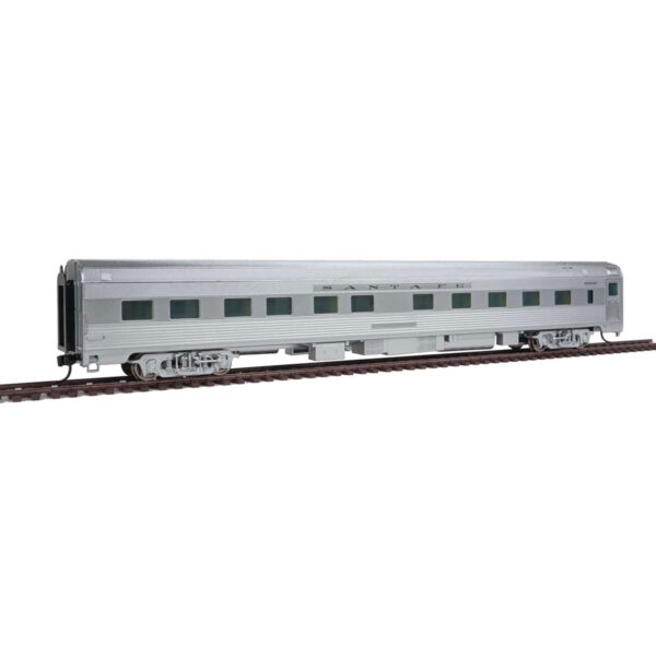 Walthers HO Proto Deluxe Edition Santa Fe "Late 1960s Combined Super Chief & El Capitan" 11-Car Set w/ Lights & Figures - Image 6