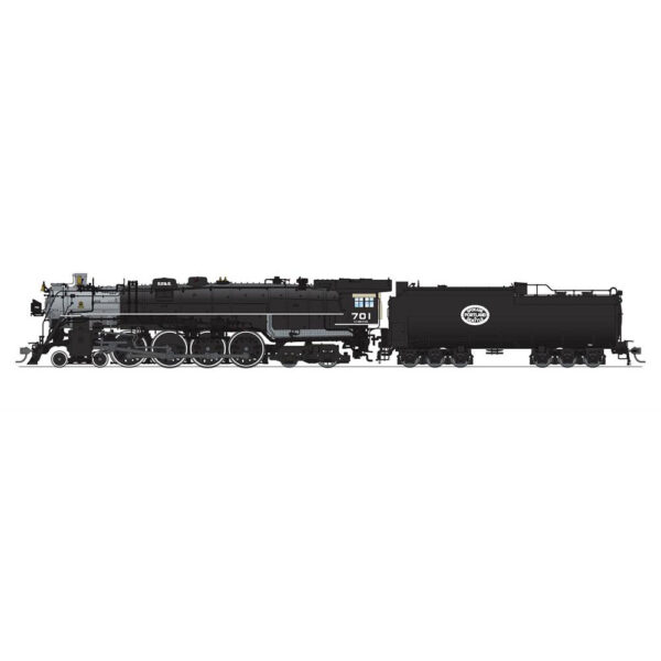 Broadway Limited Brass Hybrid Paragon 4 HO 4-8-4 Spokane Portland & Seattle "As Delivered" w/ DCC & Sound