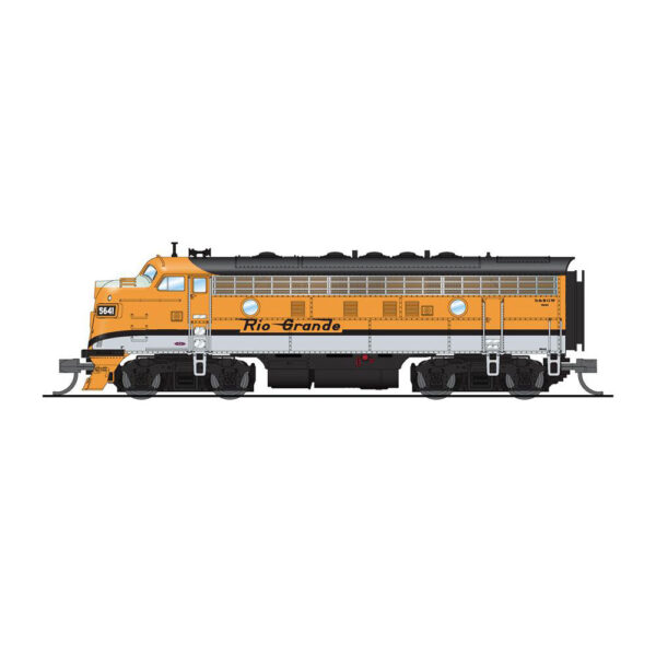 Broadway Limited Paragon 4 N F7A Denver & Rio Grande "Single Stripe" w/ DCC & Sound
