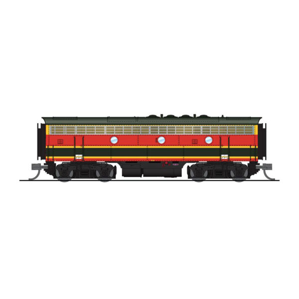 Broadway Limited Paragon 4 N F7B Kansas City Southern "Freight Belle" w/ DCC & Sound