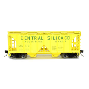 Bowser HO 70 Ton Covered Hopper Central Silica Company