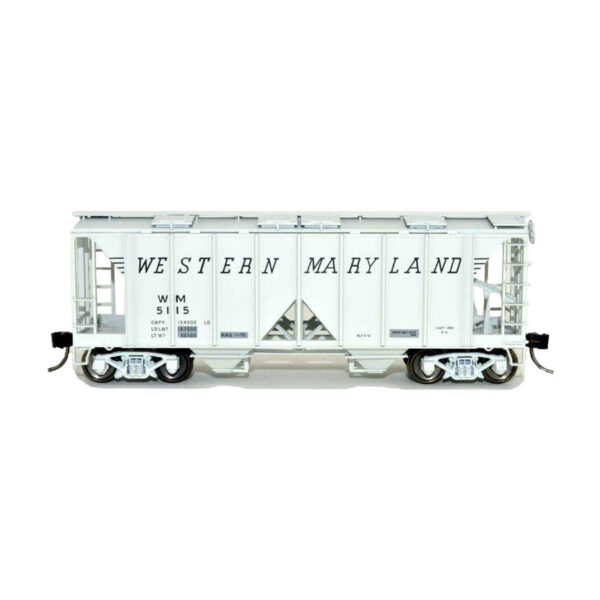 Bowser HO 70 Ton Covered Hopper Western Maryland