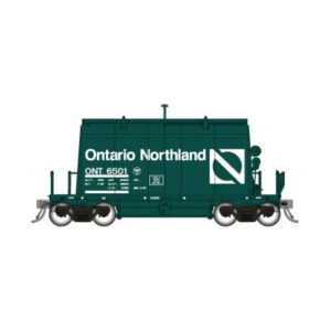 Rapido HO Barrel Ore Hopper Ontario Northland "Short, Green"