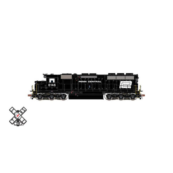 Scale Trains HO Rivet Counter SD45 Penn Central "White Logo" w/ DCC & Sound - Image 4
