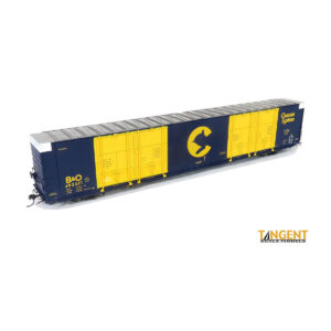 Tangent HO 86' Greenville High Cube Quad Door Box Car Chessie System "B&O"