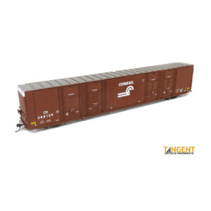 Tangent HO 86' Greenville High Cube Quad Door Box Car Conrail "Small Logo"