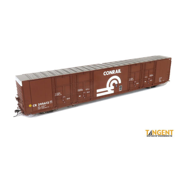 Tangent HO 86' Greenville High Cube Quad Door Box Car Conrail "Large Logo"