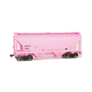 American Limited Models HO Trinity 3281 2 Bay Covered Hopper Halliburton "Pink"