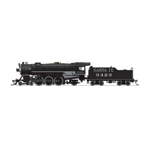 Broadway Limited N Paragon4 4-6-2 Heavy Pacific Santa Fe "Temple TX Museum" w/ DCC & Sound