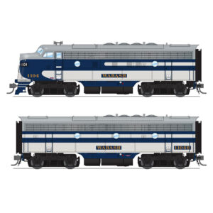 Broadway Limited Paragon 4 HO F7A&B Wabash w/ DCC & Sound