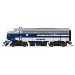 Broadway Limited Paragon 4 HO F7A Wabash w/ DCC & Sound
