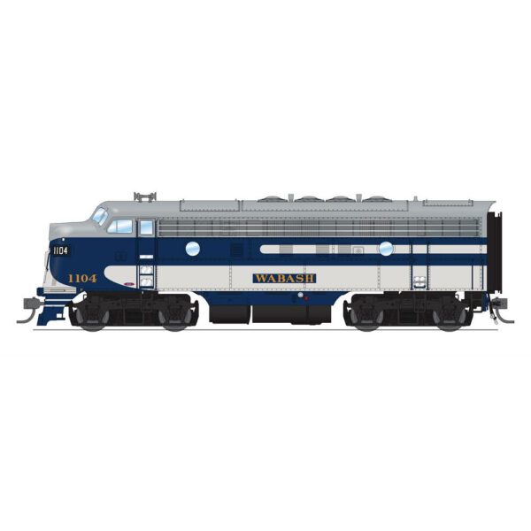 Broadway Limited Paragon 4 HO F7A Wabash w/ DCC & Sound