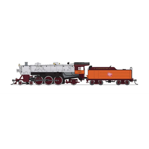 Broadway Limited Paragon 4 N 4-6-2 Light Pacific Milwaukee Road "Chippewa Scheme" w/ DCC & Sound