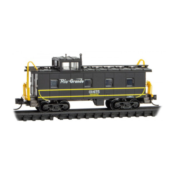 Micro-Trains N Cupola Caboose Denver & Rio Grande "Black"