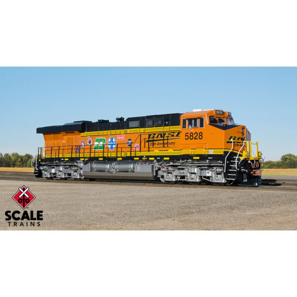 Scale Trains HO Rivet Counter ES44AC BNSF "Wedge, 25th Anniversary"