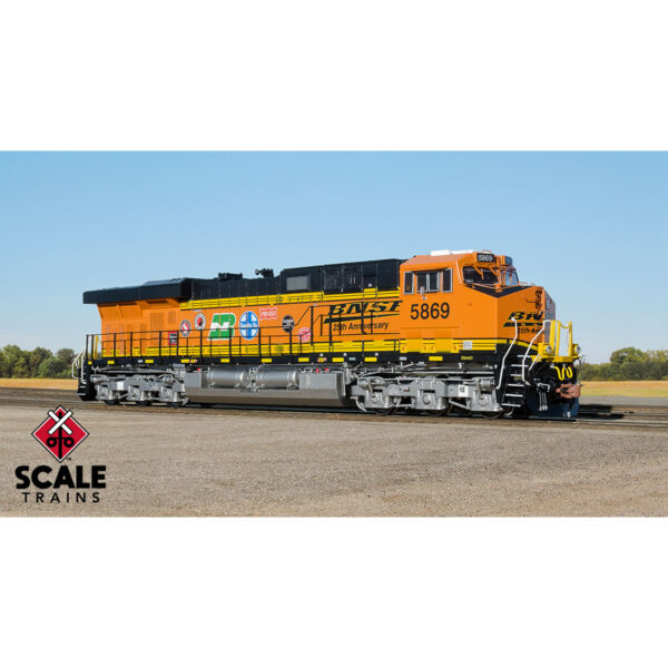 Scale Trains HO Rivet Counter ES44AC BNSF "Wedge, 25th Anniversary" - Image 2