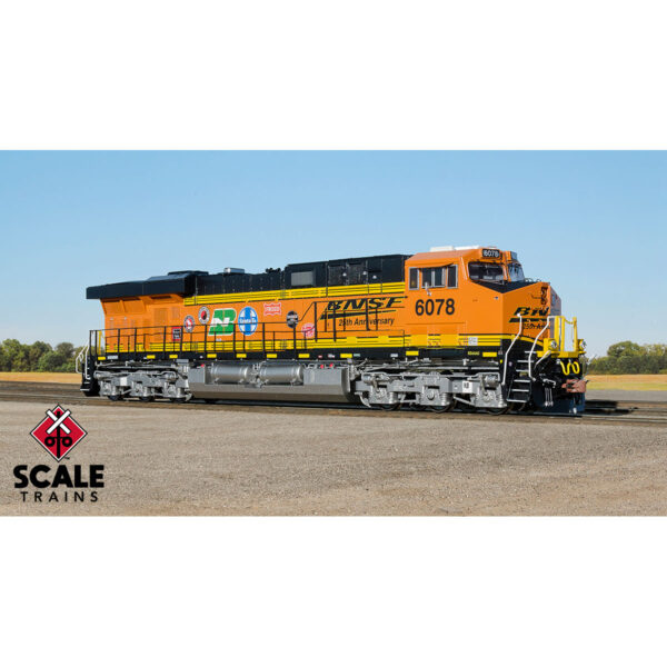 Scale Trains HO Rivet Counter ES44AC BNSF "Wedge, 25th Anniversary" - Image 7