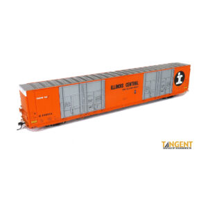 Tangent HO 86' Greenville High Cube Quad Door Box Car Illinois Central