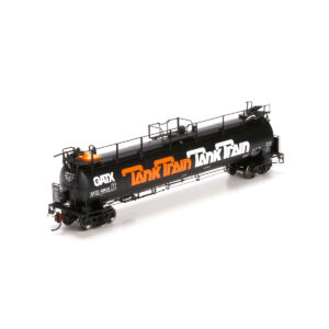 Athearn Genesis HO 23,000 Gallon Tank Train Tank Car "Original Logo, Orange Lettering" Intermediate