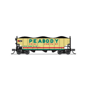 Broadway Limited N 3 Bay Hopper Peabody Coal 2 Pack