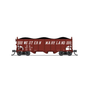 Broadway Limited N 3 Bay Hopper Western Maryland "Billboard" 2 Pack