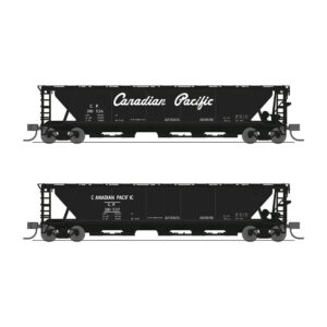 Broadway Limited N H32 Covered Hopper Canadian Pacific "Script Lettered Car & Block Lettered Car"