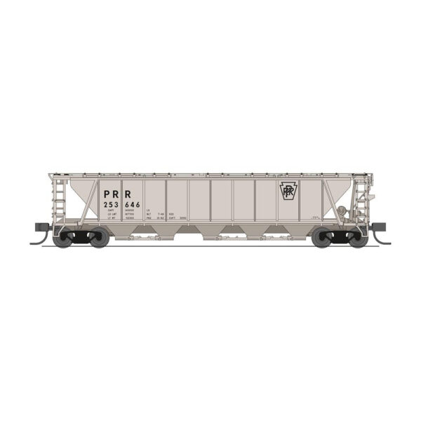 Broadway Limited N H32 Covered Hopper Pennsylvania "Gray w/ Keystone"