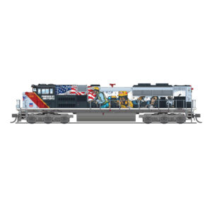 Broadway Limited Paragon 4 N SD70ACe Union Pacific "Powered by the People" w/ DCC & Sound